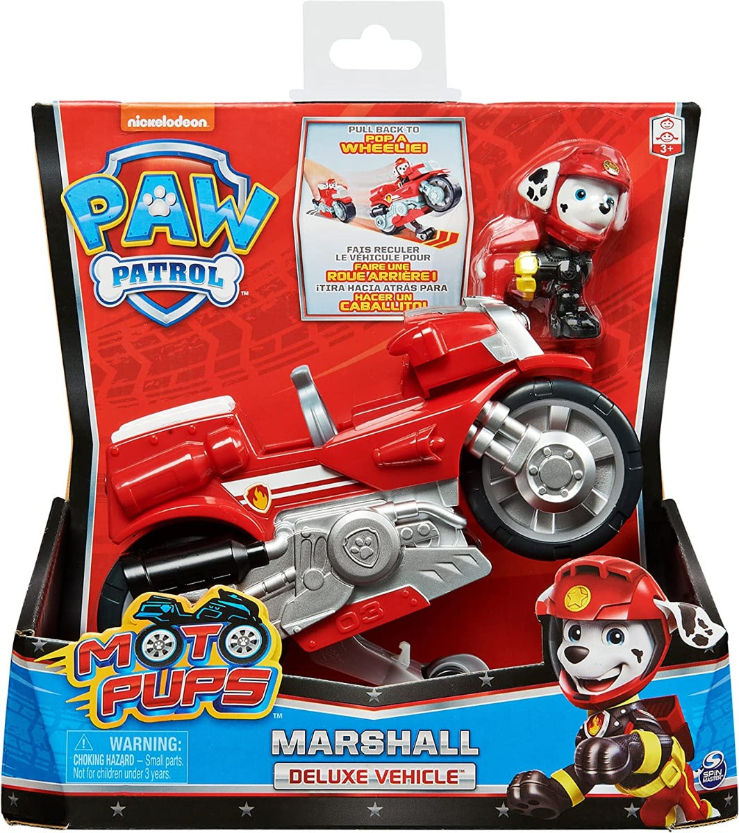 Buy Paw Patrol Deluxe Pups Motorcycle with Function and Figure (Sold Separately Subject to Availability) | Yallatoys.com