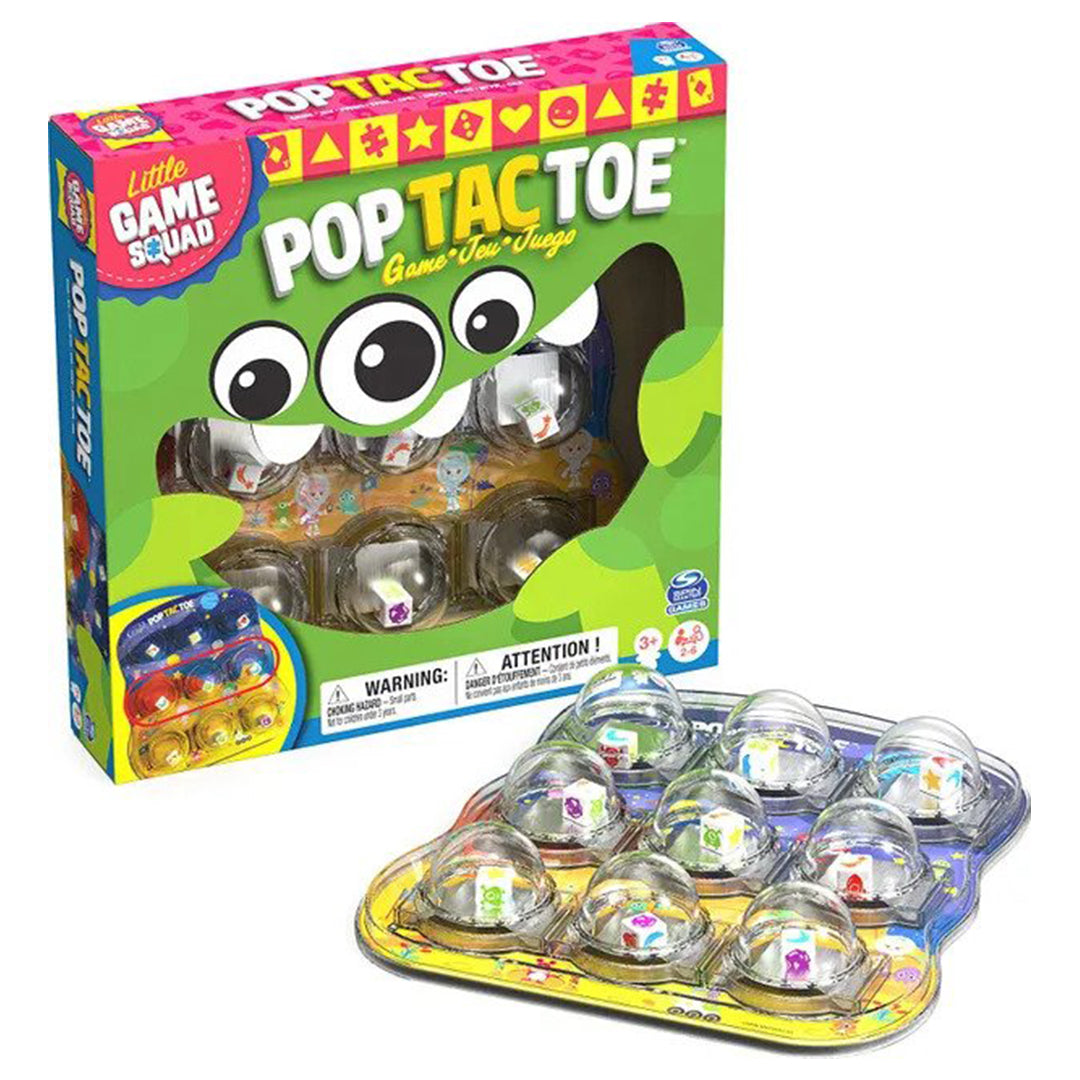 Buy Spin Master Game Squad Pop Tac Toe | Yallatoys.com
