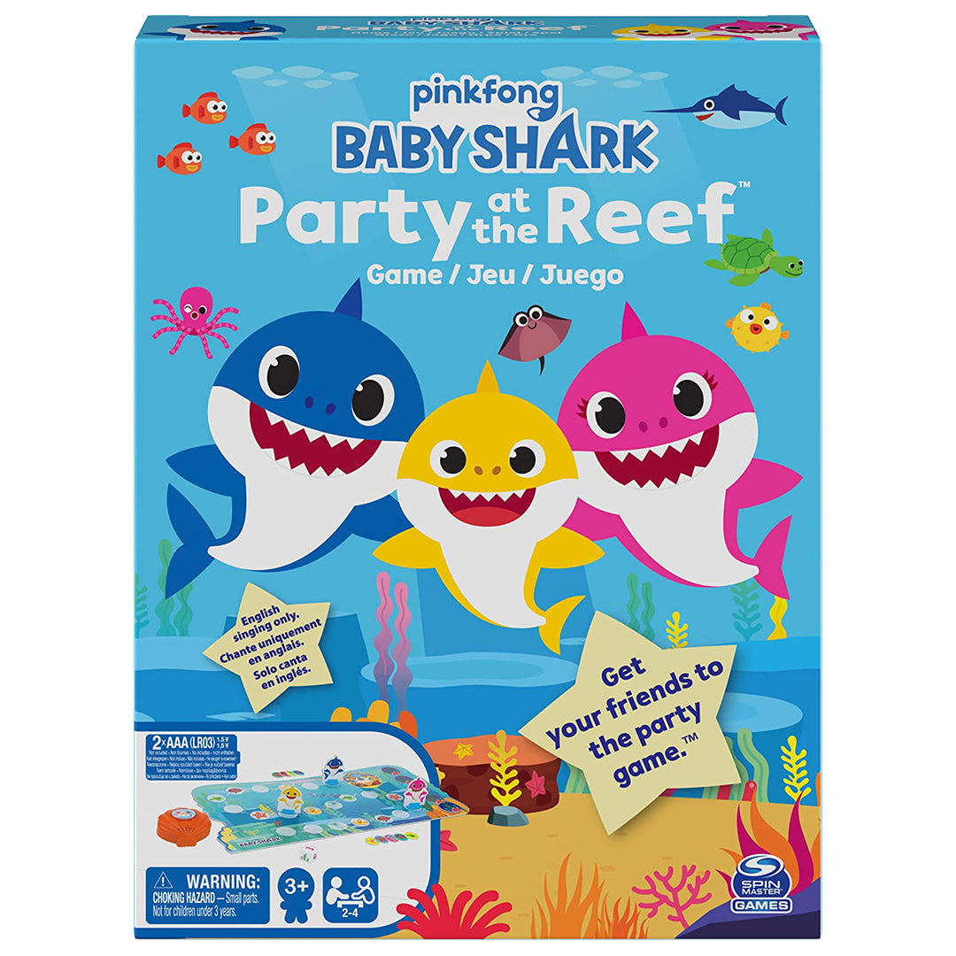 Buy Baby Shark Party At The Reef Board Game | Yallatoys.com
