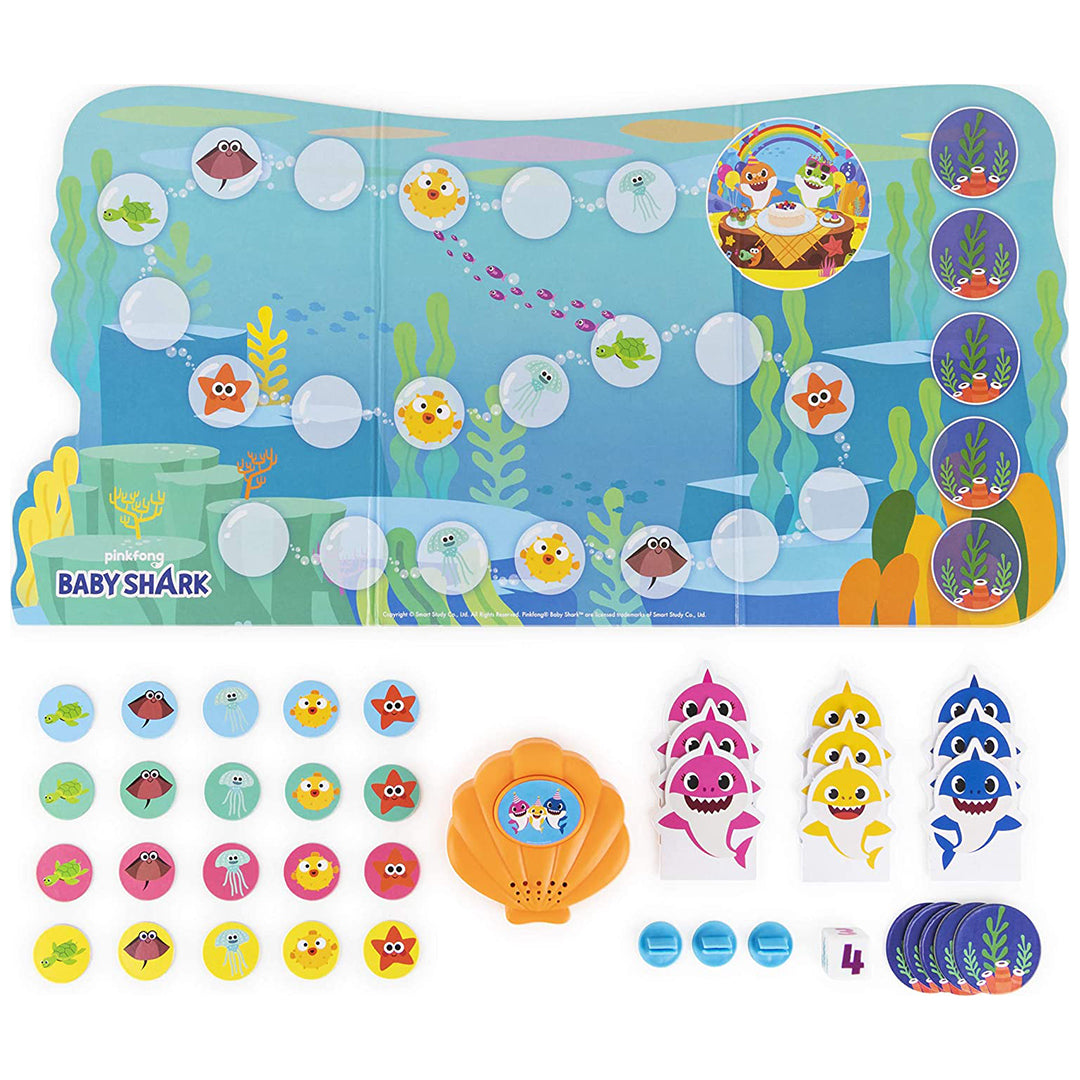 Buy Baby Shark Party At The Reef Board Game | Yallatoys.com