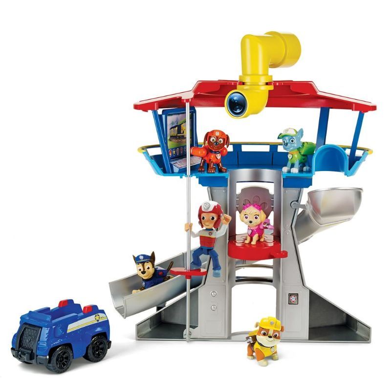 Buy Paw Patrol Lookout Headquarters Playset with Chase | Yallatoys.com