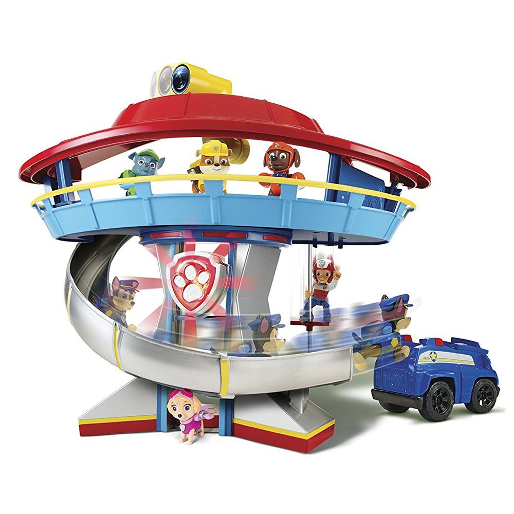 Buy Paw Patrol Lookout Headquarters Playset with Chase | Yallatoys.com