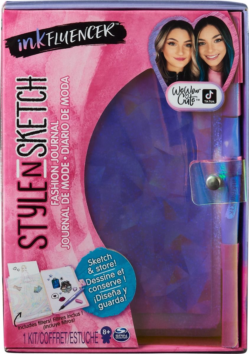 Buy Cool Maker Inkfluencer Style N Sketch Fashion Journal | Yallatoys.com