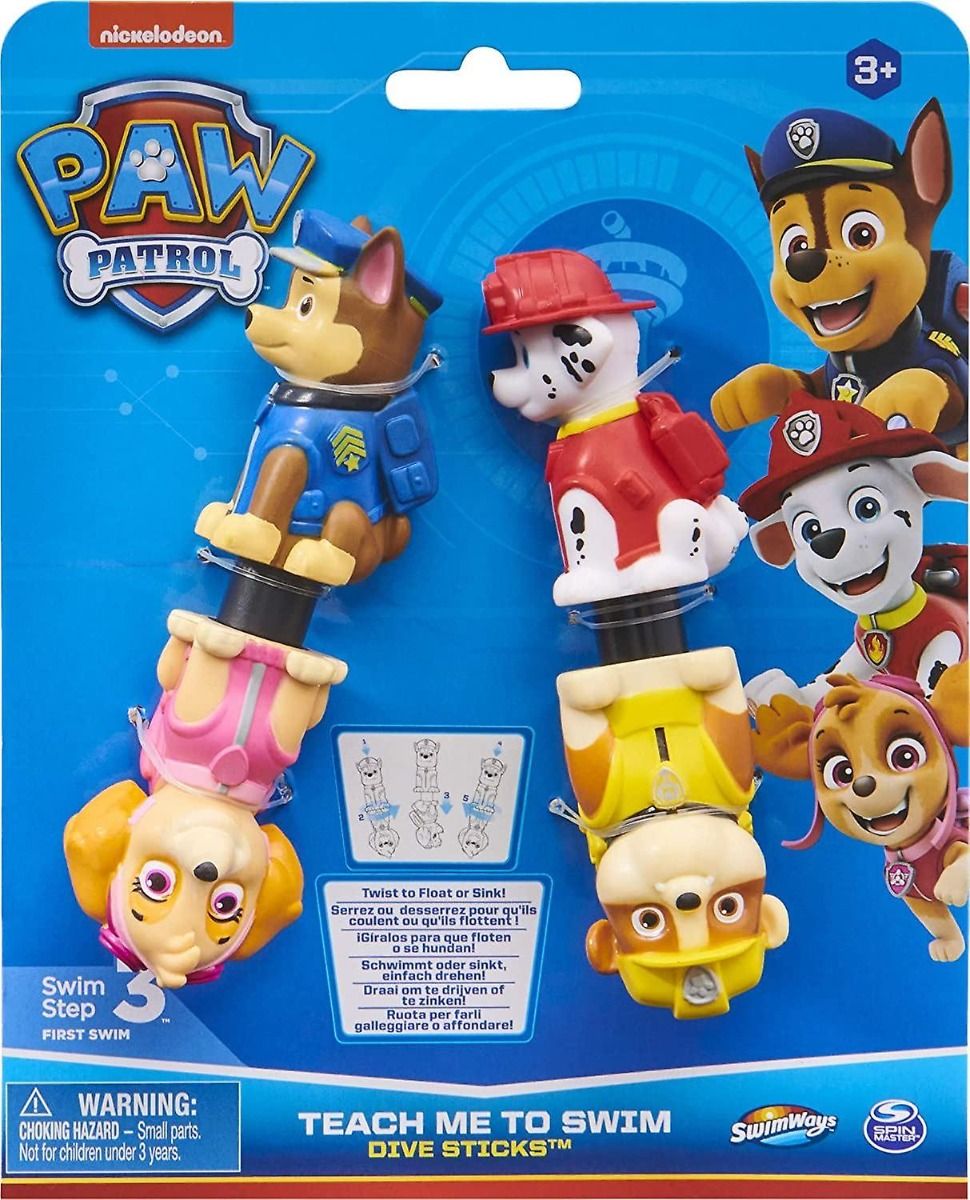 Buy Swimways Paw Patrol Learn To Dive Swim Dive Sticks | Yallatoys.com