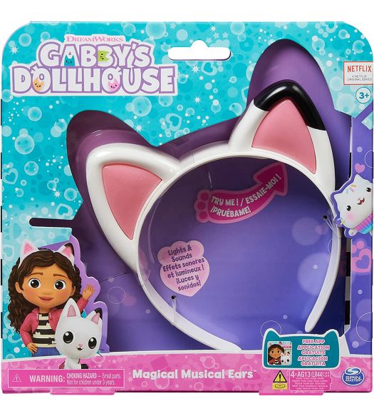 Buy Gabbys Dollhouse Magical Musical Cat Ears with Lights & Music | Yallatoys.com