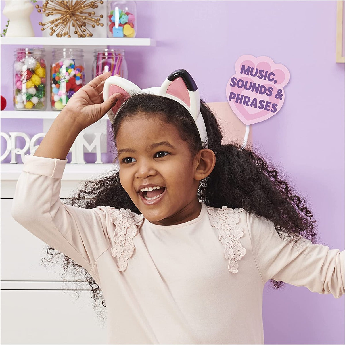 Buy Gabbys Dollhouse Magical Musical Cat Ears with Lights & Music | Yallatoys.com