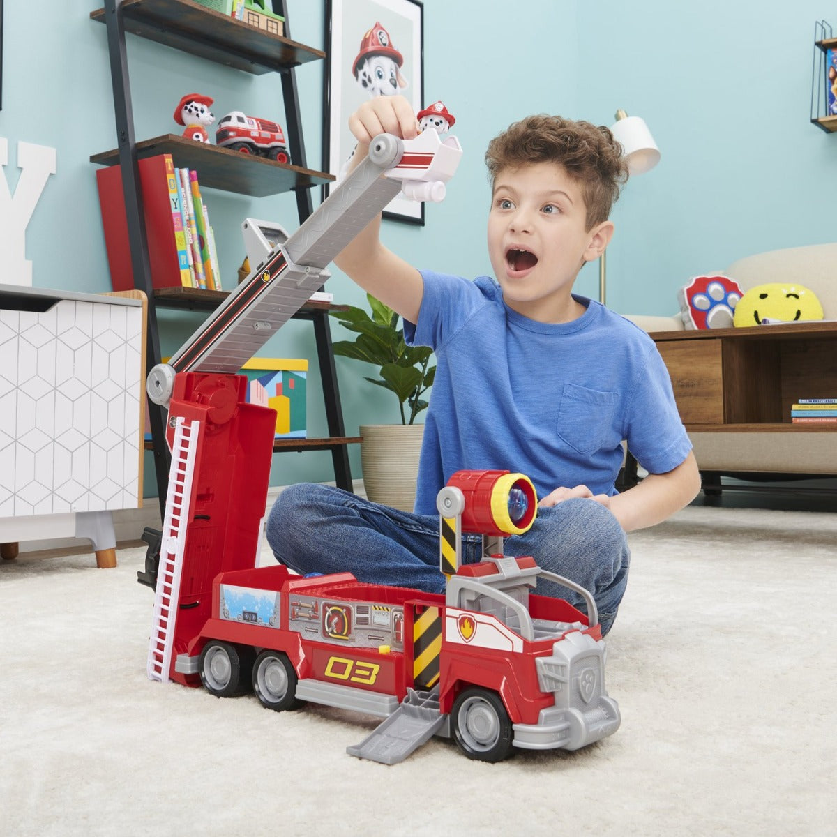Buy Paw Patrol The Movie Marshall Transforming City Fire Truck | Yallatoys.com