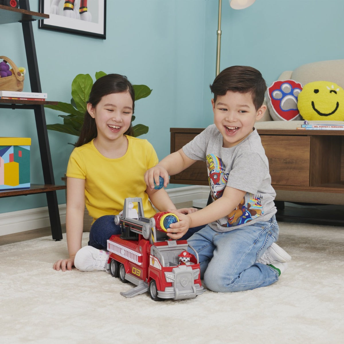 Buy Paw Patrol The Movie Marshall Transforming City Fire Truck | Yallatoys.com