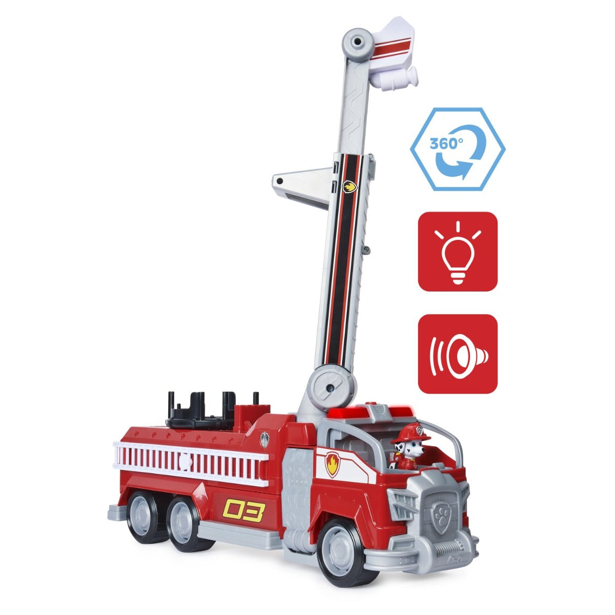 Buy Paw Patrol The Movie Marshall Transforming City Fire Truck | Yallatoys.com
