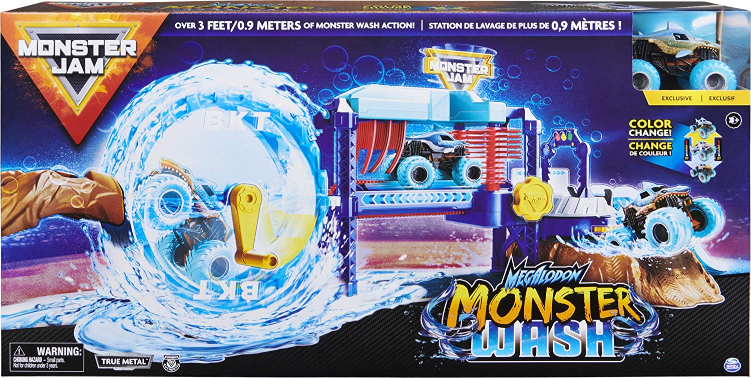 Buy Monster Jam Car Wash Playset | Yallatoys.com