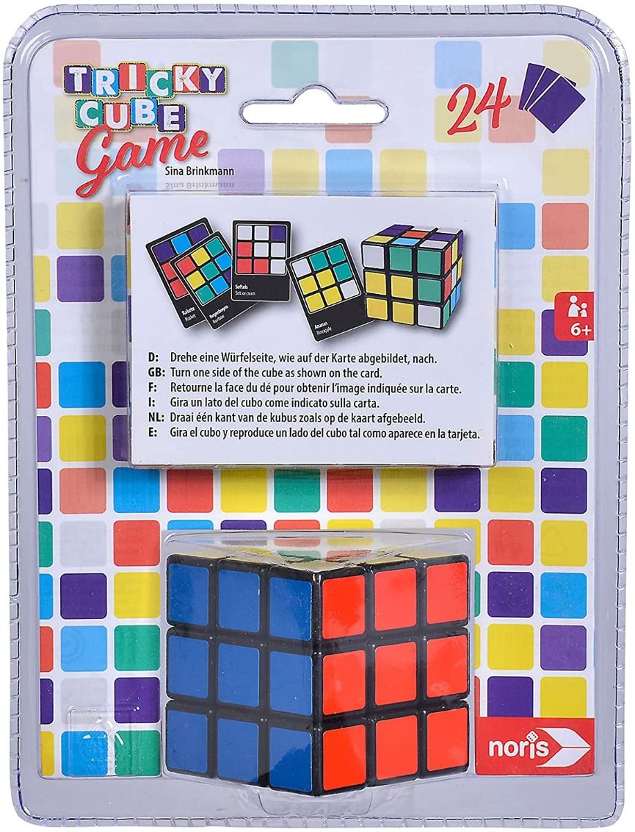 Buy Noris Tricky Rubiks Cube Game with Cards | Yallatoys.com