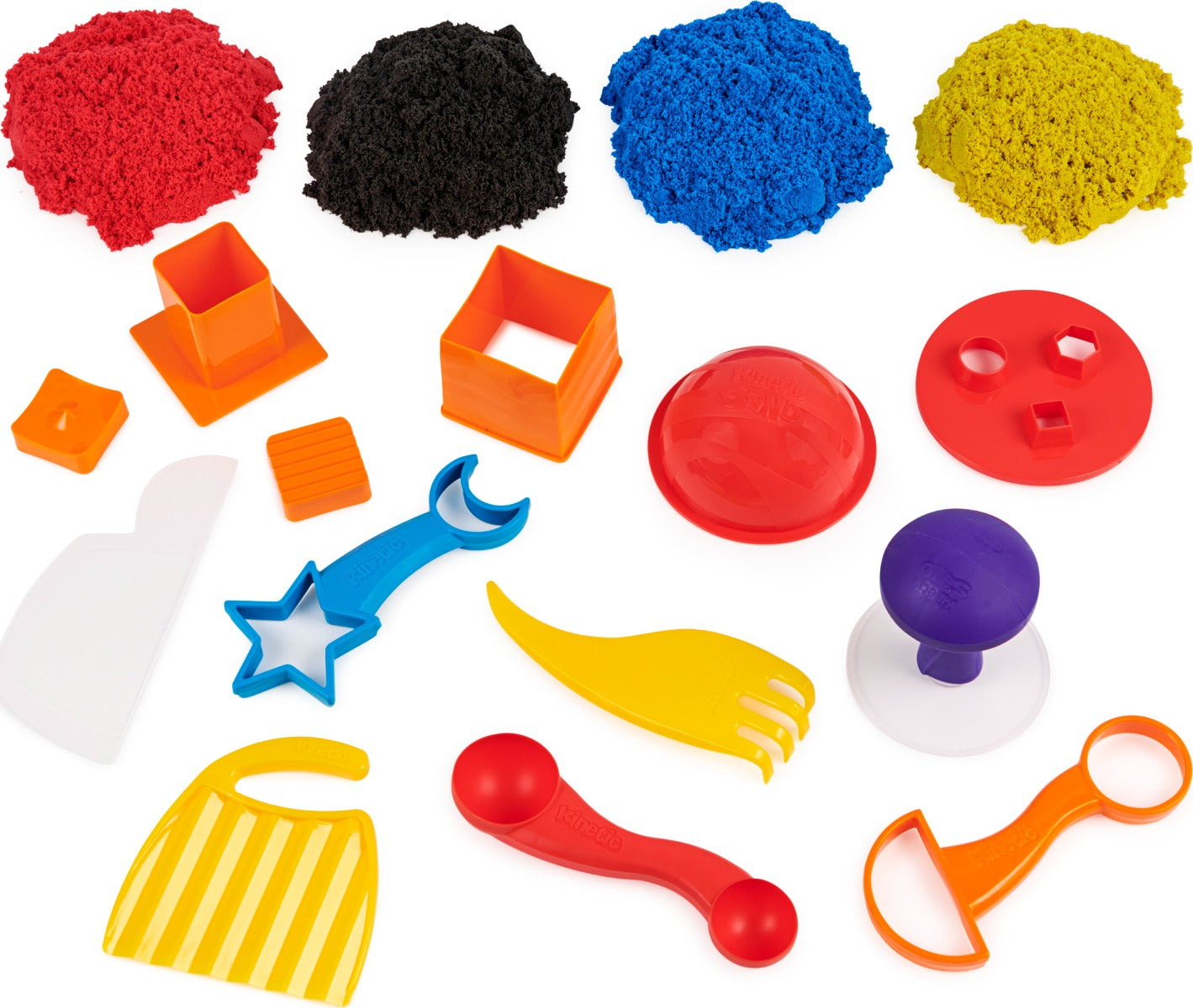 Buy Kinetic Sand Sandisfactory Set With 2Lbs Of Colored Kinetic Sand | Yallatoys.com
