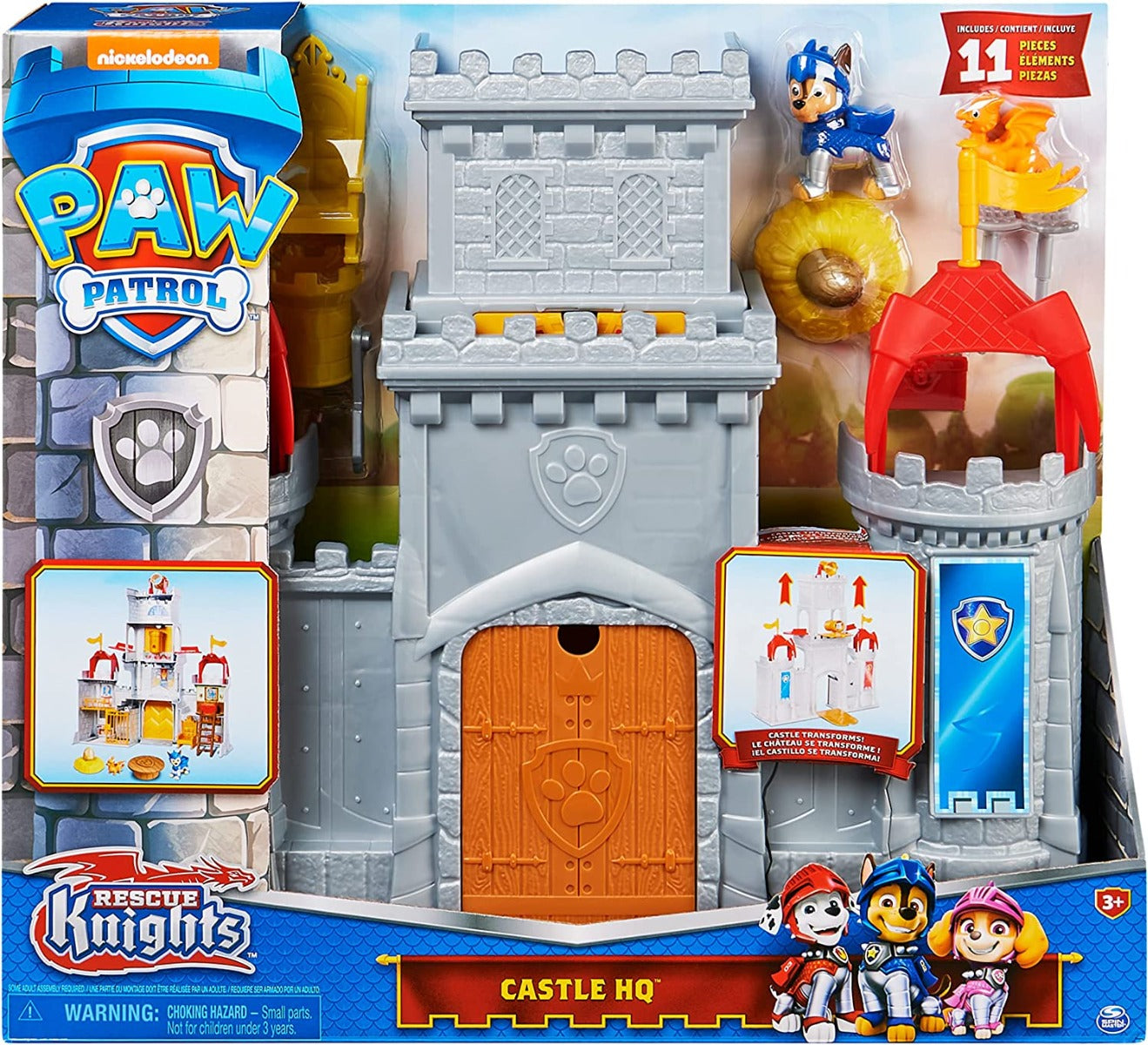 Buy Paw Patrol Rescue Knights Castle Head Quatres | Yallatoys.com