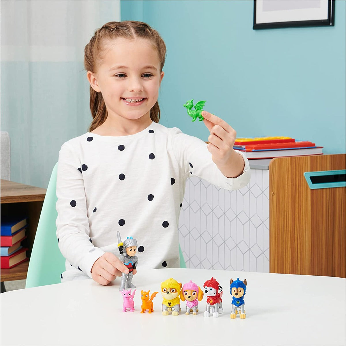 Buy Paw Patrol Rescue Knights Ryder and Pups Gift Pack with 8 Toy Figures | Yallatoys.com