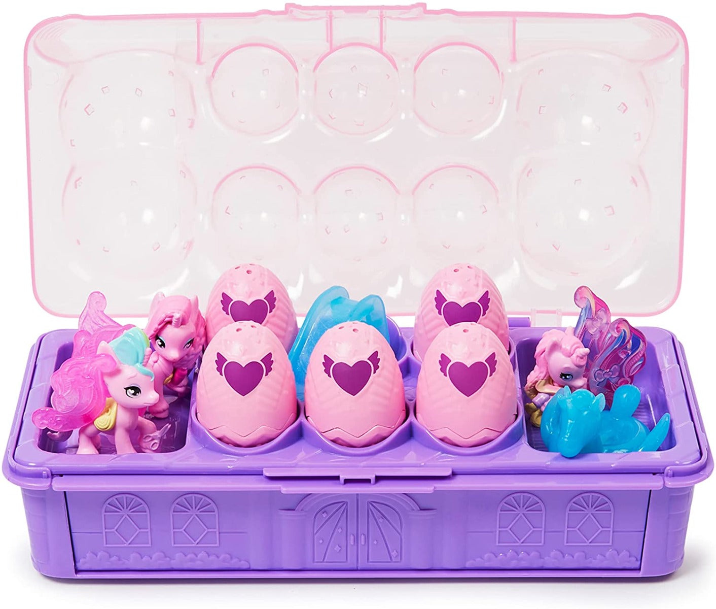 Buy Hatchimals Colleggtibles Unicorn Family Carton with Surprise Playset | Yallatoys.com