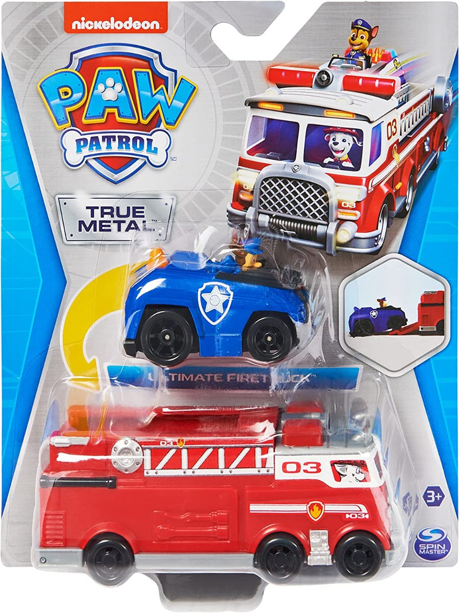 Buy Paw Patrol True Metal Firetruck Die-Cast Team Vehicle | Yallatoys.com