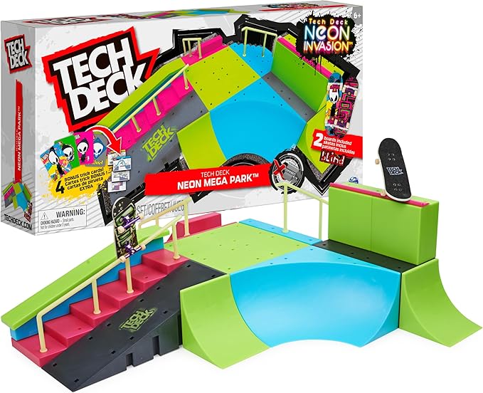 Buy Tech Deck Neon Mega Park Set | Yallatoys.com