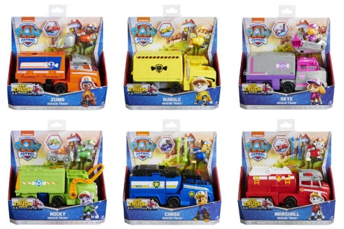 Buy Paw Patrol Rescue Knights Hero Pups Big Trucks Themed Vehicles with Figure (Sold Separately Subject to Availability) | Yallatoys.com