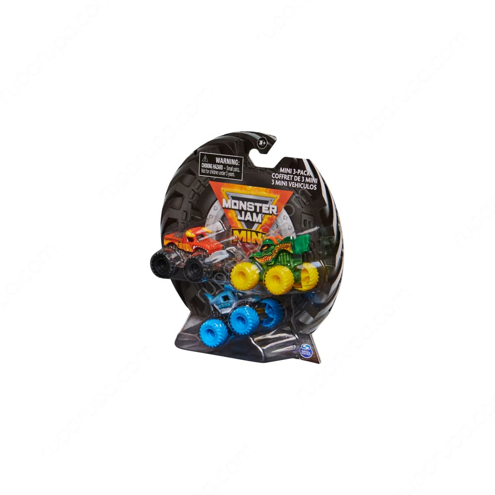 Buy Monster Jam Mini Scale Vehicles 3 piece Pack | Yallatoys.com