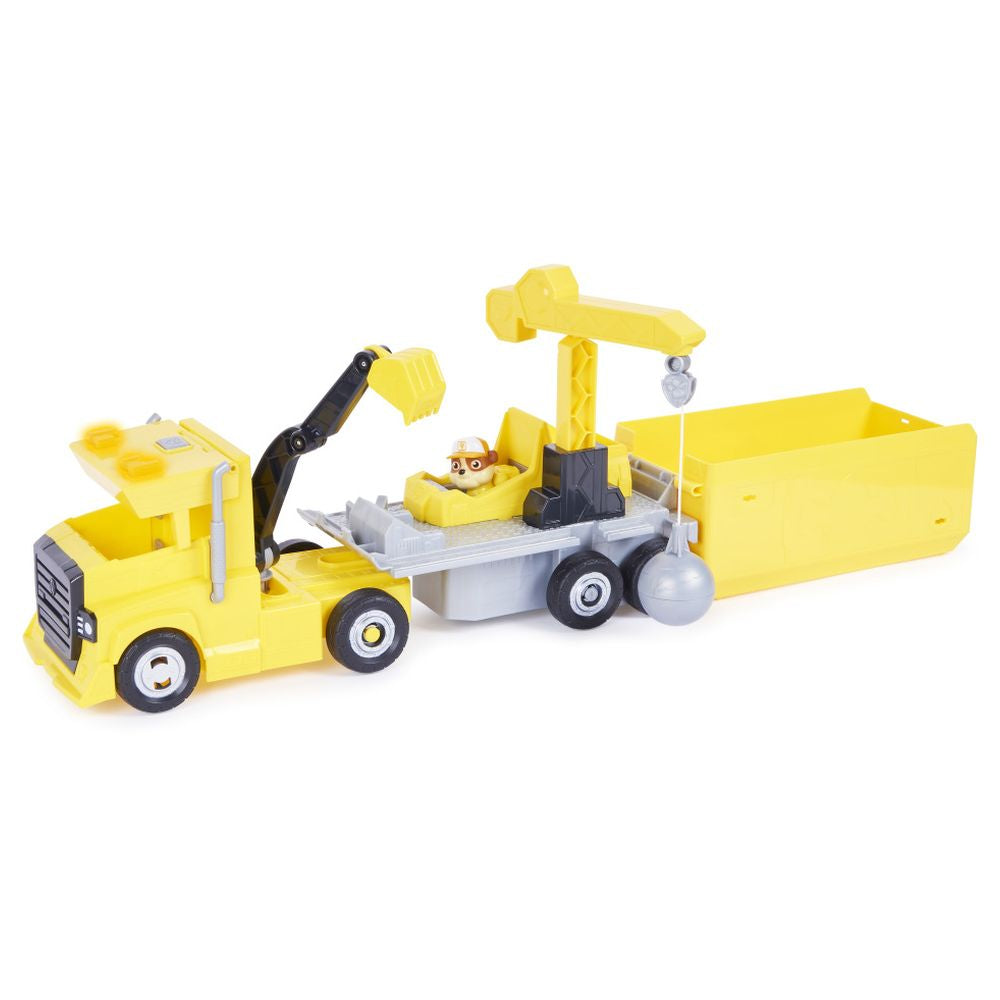 Buy Paw Patrol Big Truck Mega Vehicle Rubble Yellow | Yallatoys.com