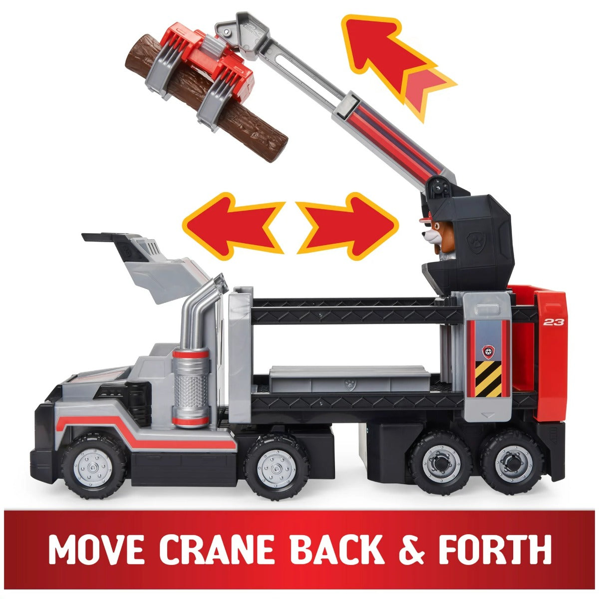 Buy Paw Patrol AL Deluxe Big Truck Toy with Moveable Claw Arm and Accessories | Yallatoys.com
