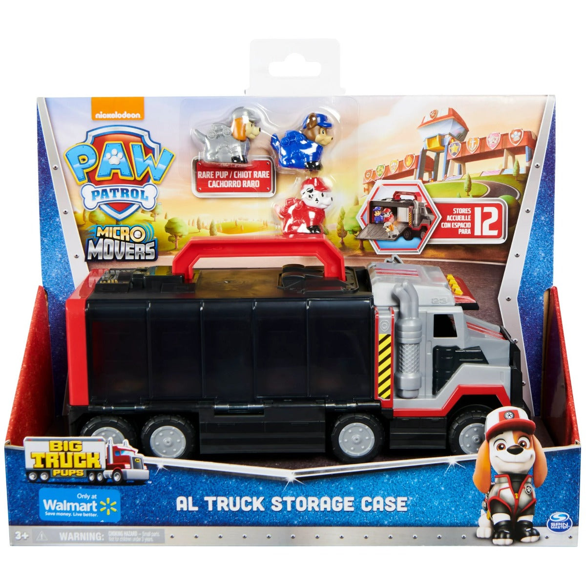 Buy Paw Patrol Micro Movers Al Truck Storage Case with Action Figures | Yallatoys.com