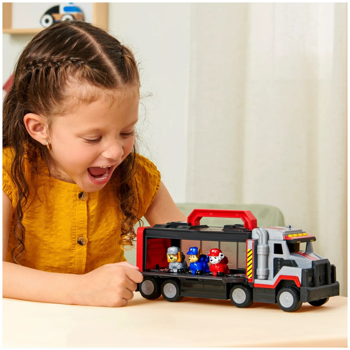 Buy Paw Patrol Micro Movers Al Truck Storage Case with Action Figures | Yallatoys.com