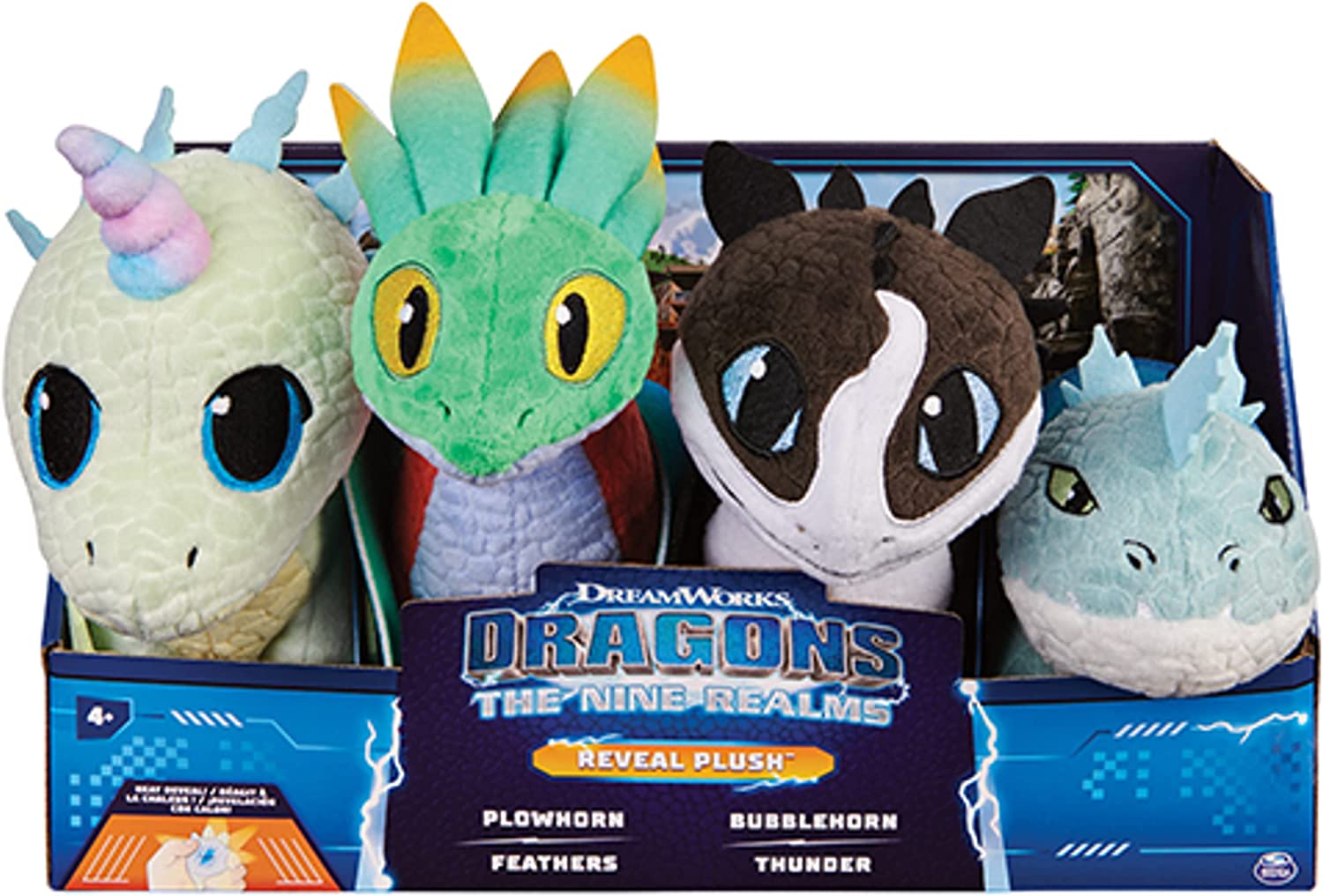 Buy Dragons Feathers Reveal Plush Colour Changing The Nine Realms 8inch Plush (Sold Separately Subject to Availability) | Yallatoys.com