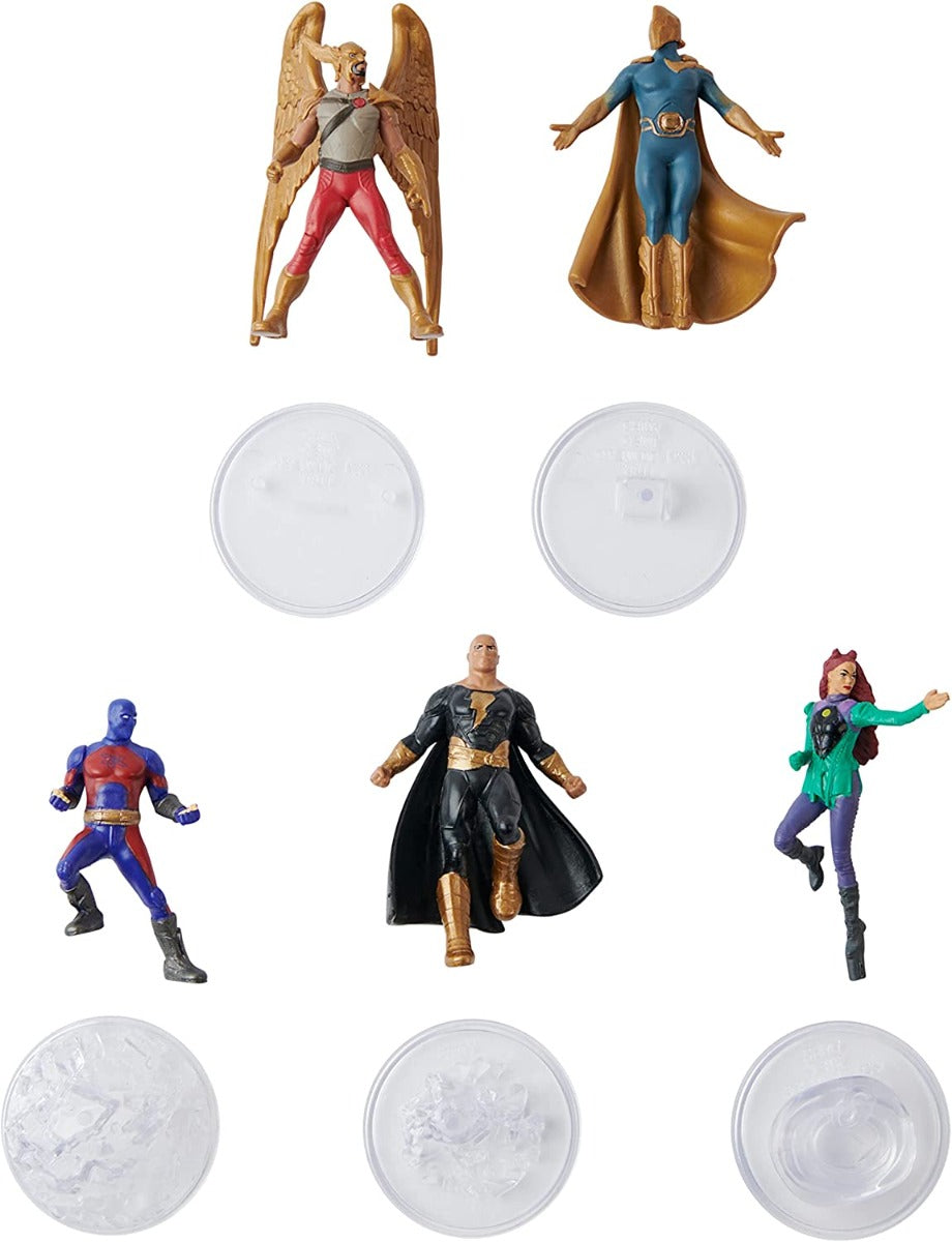 Buy Dc Universe Black Adam Justice Society Set 5Pack 2inch Action Figures with Stands | Yallatoys.com