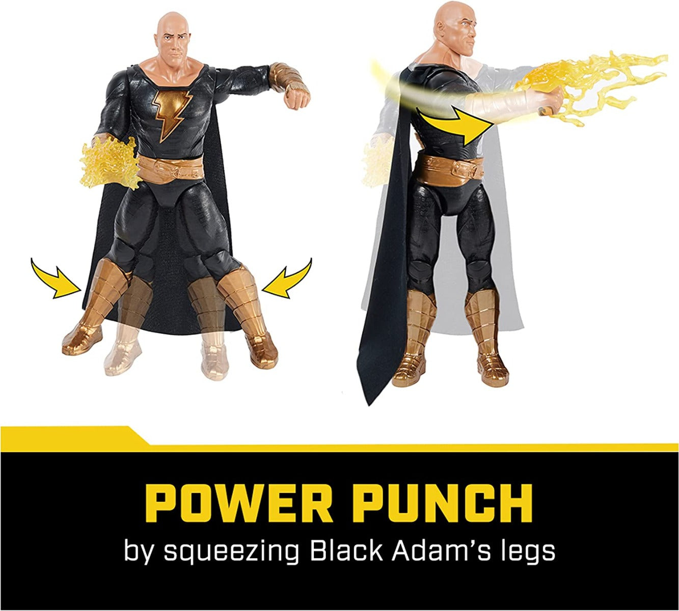 Buy Dc Universe Power Punch Black Adam Action Figure | Yallatoys.com