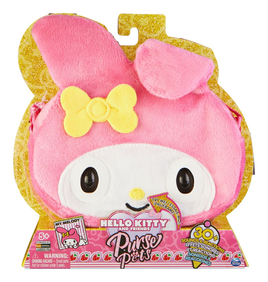 Buy Purse Pets Saniro Hello Kitty & Friends Interactive Shoulder Bag with 30 Sounds & Reactions | Yallatoys.com