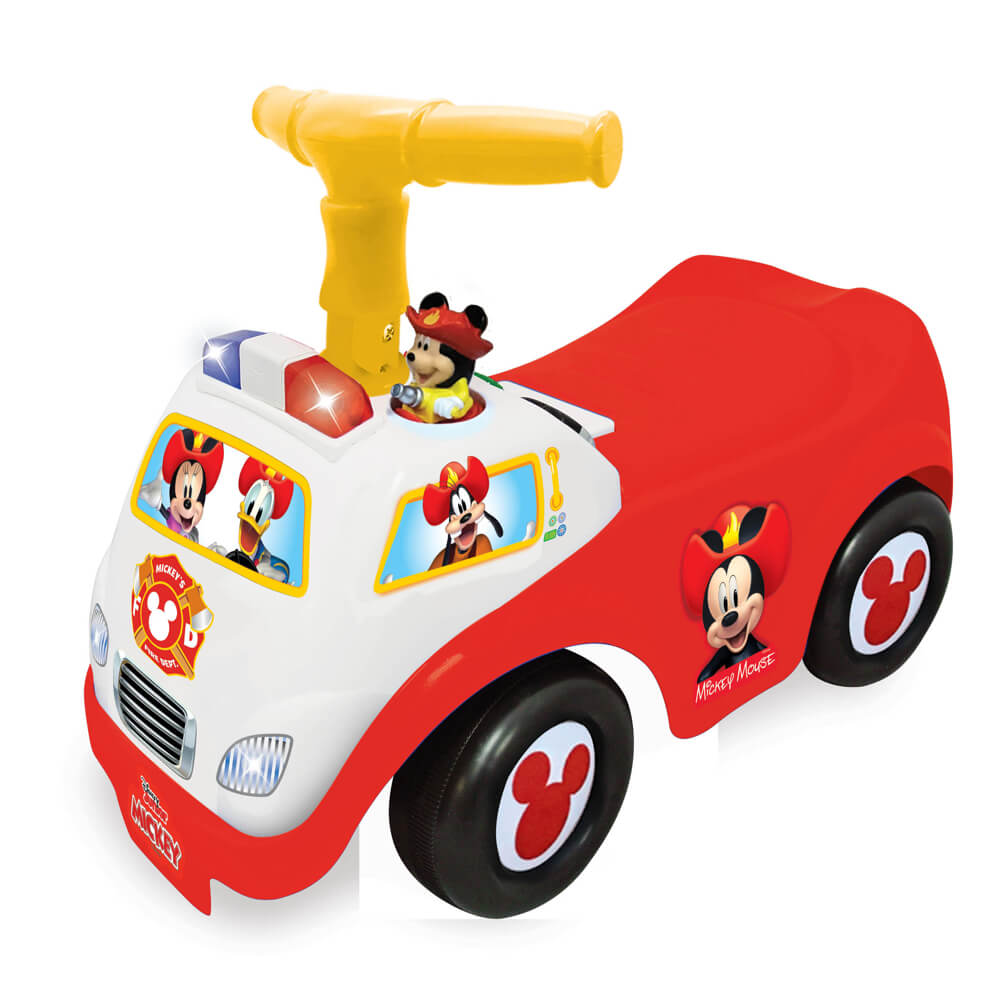 Buy Kiddieland My First Mickey Fire Truck Ride On Car | Yallatoys.com