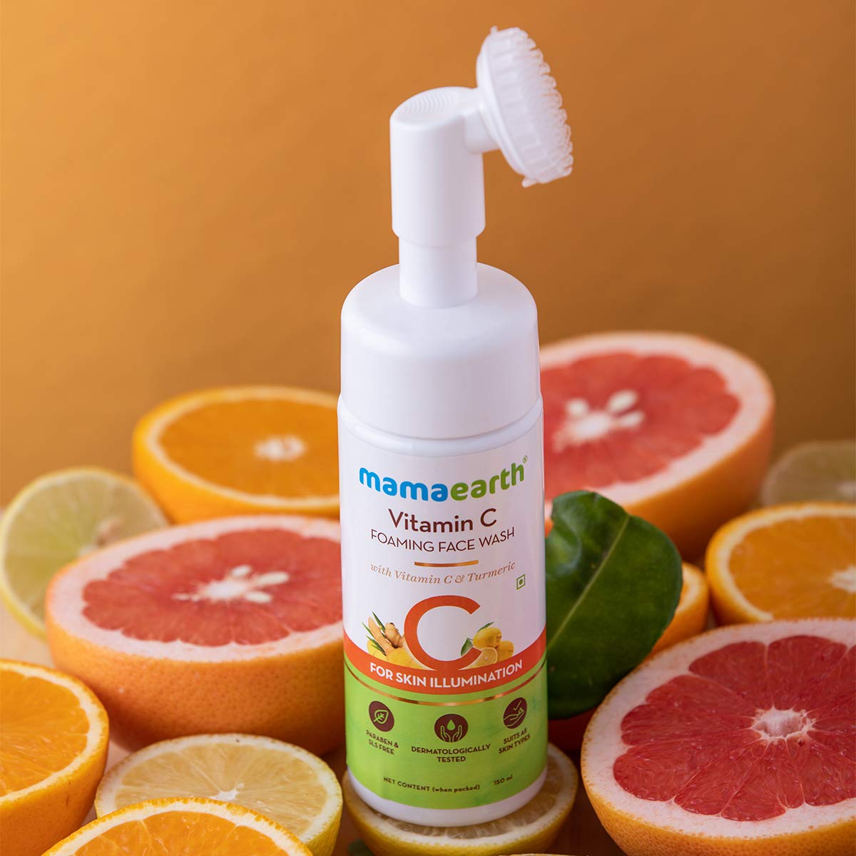 Mamaearth Vitamin C Foaming Face Wash 150Ml Mamaearth Yallatoys