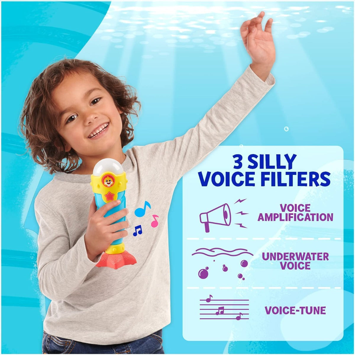 Buy Baby Shark Big Show Sea Jam Microphone for Kids | Yallatoys.com
