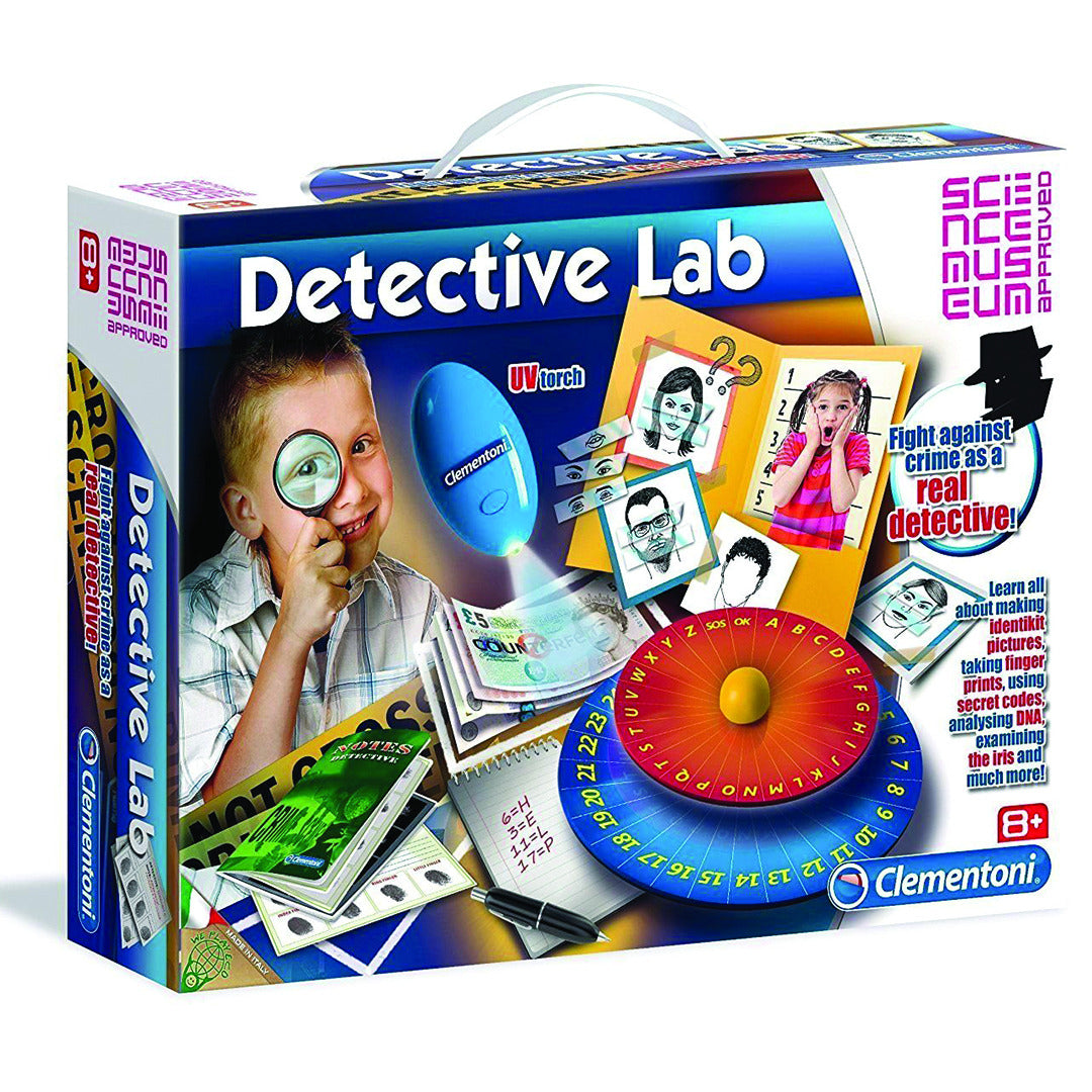 Buy Clementoni Science Museum & Detective Lab Game | Yallatoys.com