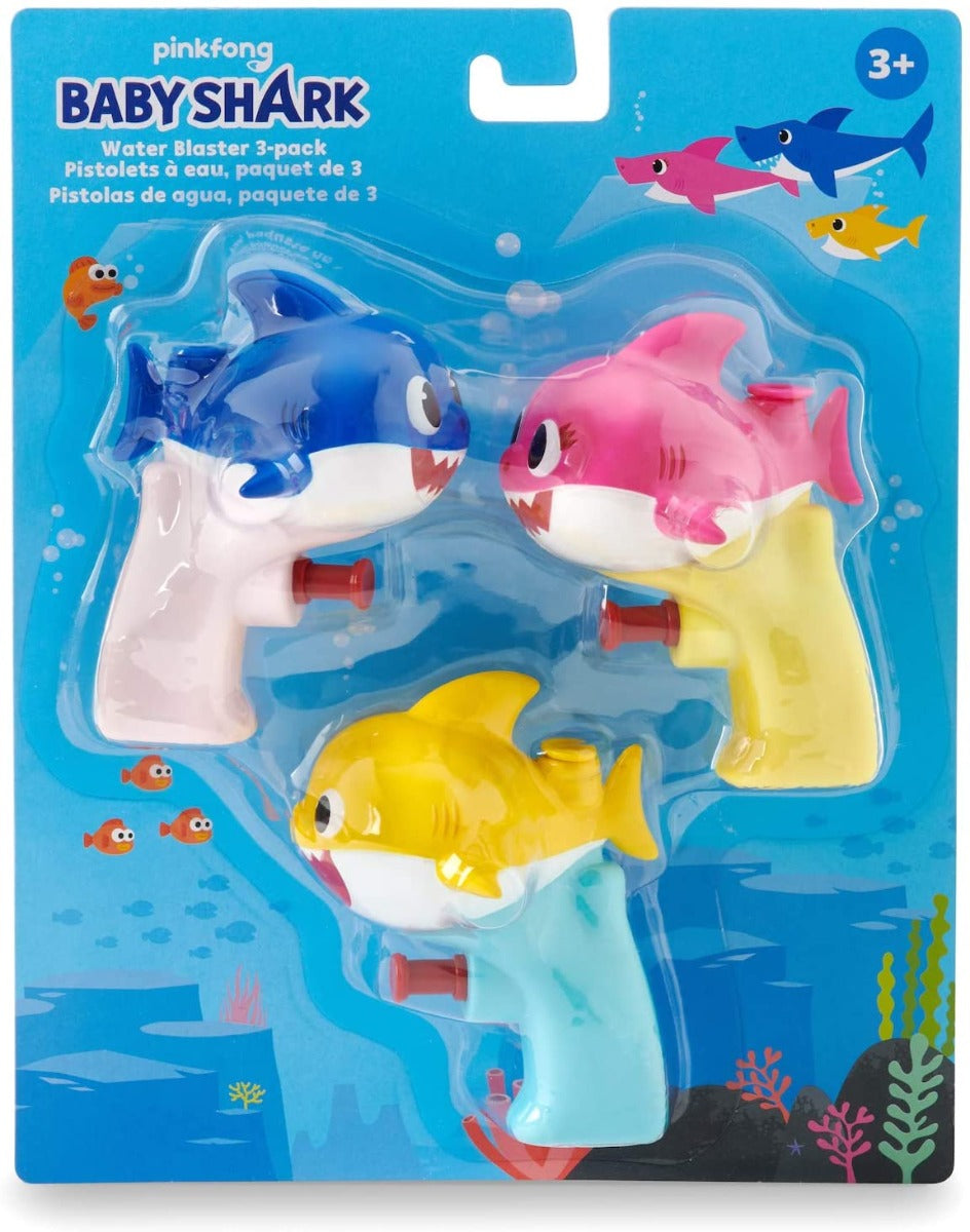 Buy Baby Shark Water Blaster 3Piece Pack | Yallatoys.com