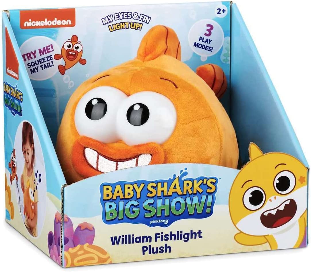 Buy Baby Shark Big Show William Fishlight Plush Toy | Yallatoys.com