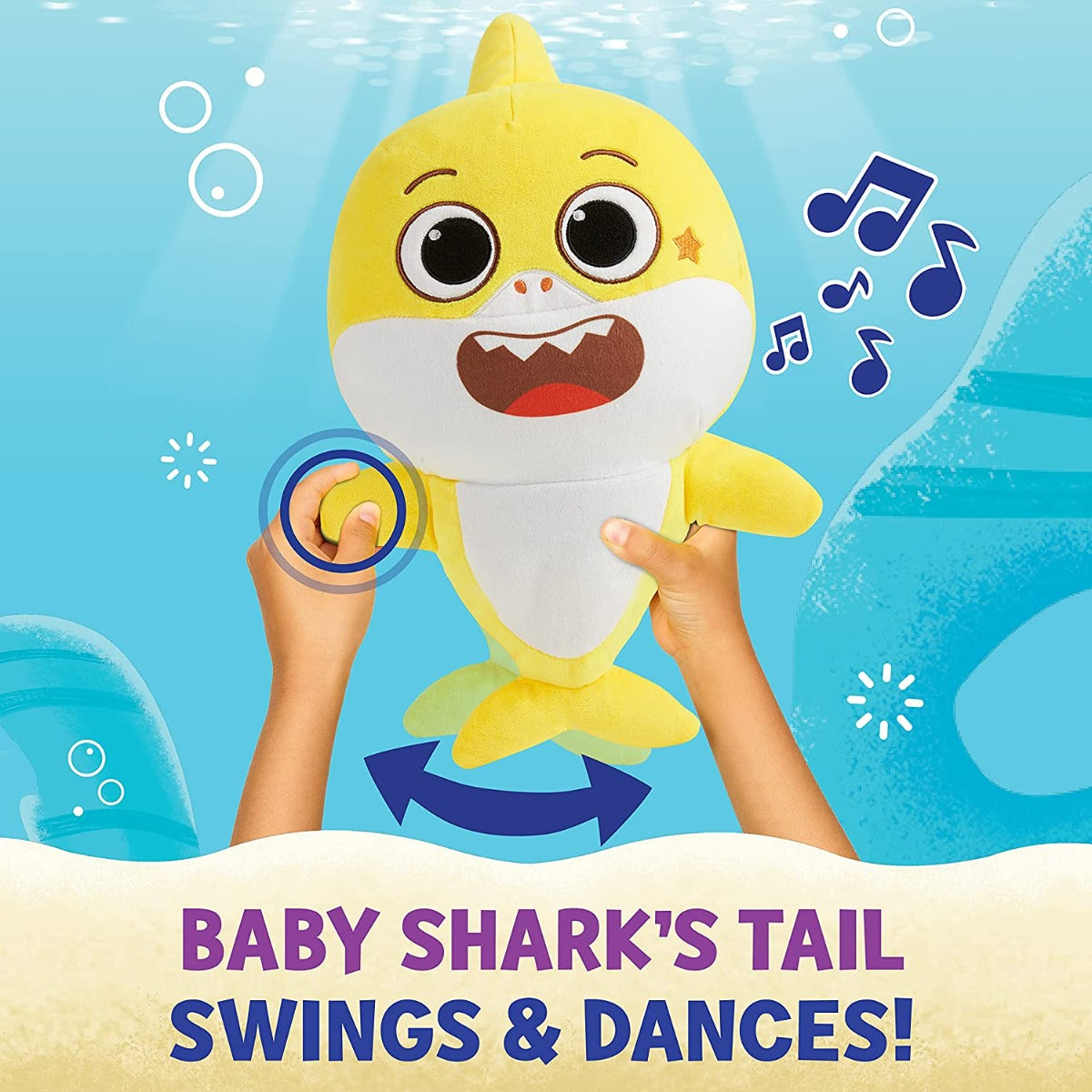 Buy Baby Shark's Big Show Sing & Swing Musical Plush Toys | Yallatoys.com