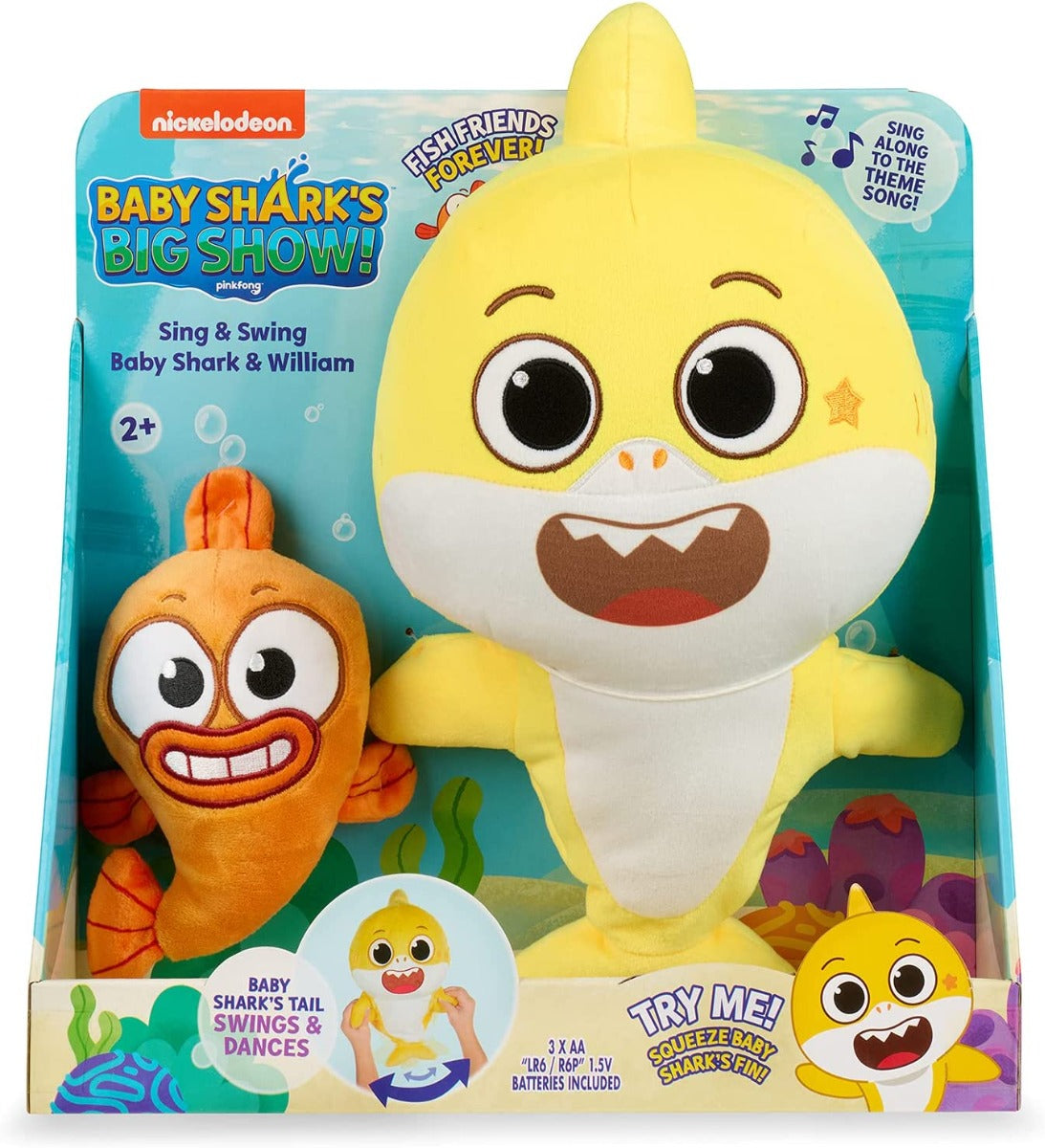 Buy Baby Shark's Big Show Sing & Swing Musical Plush Toys | Yallatoys.com