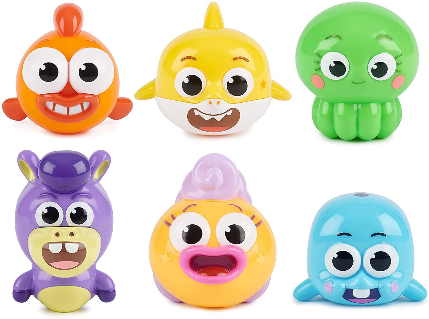 Buy Baby Shark Big Show 6Pack Collectible Figures | Yallatoys.com