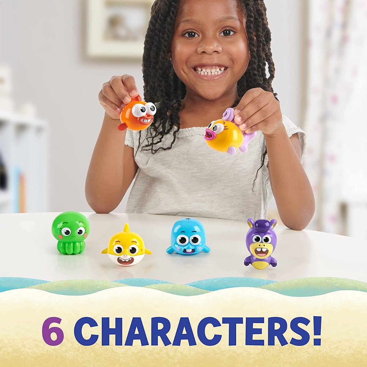 Buy Baby Shark Big Show 6Pack Collectible Figures | Yallatoys.com