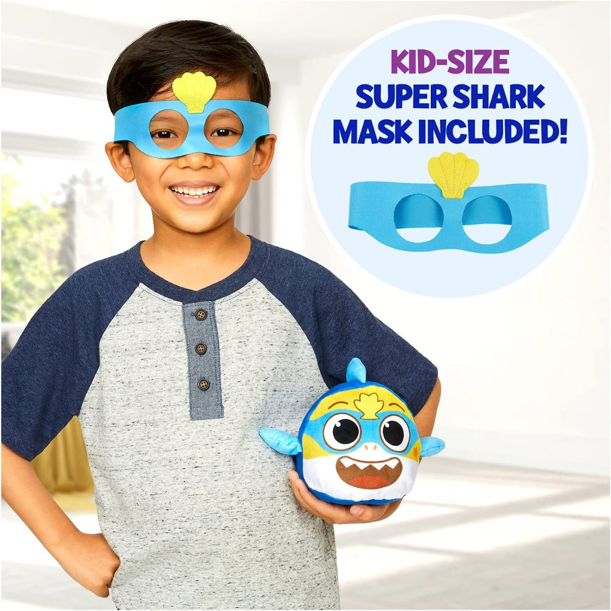 Buy Baby Shark Big Show Reversible Plush Baby Shark | Yallatoys.com