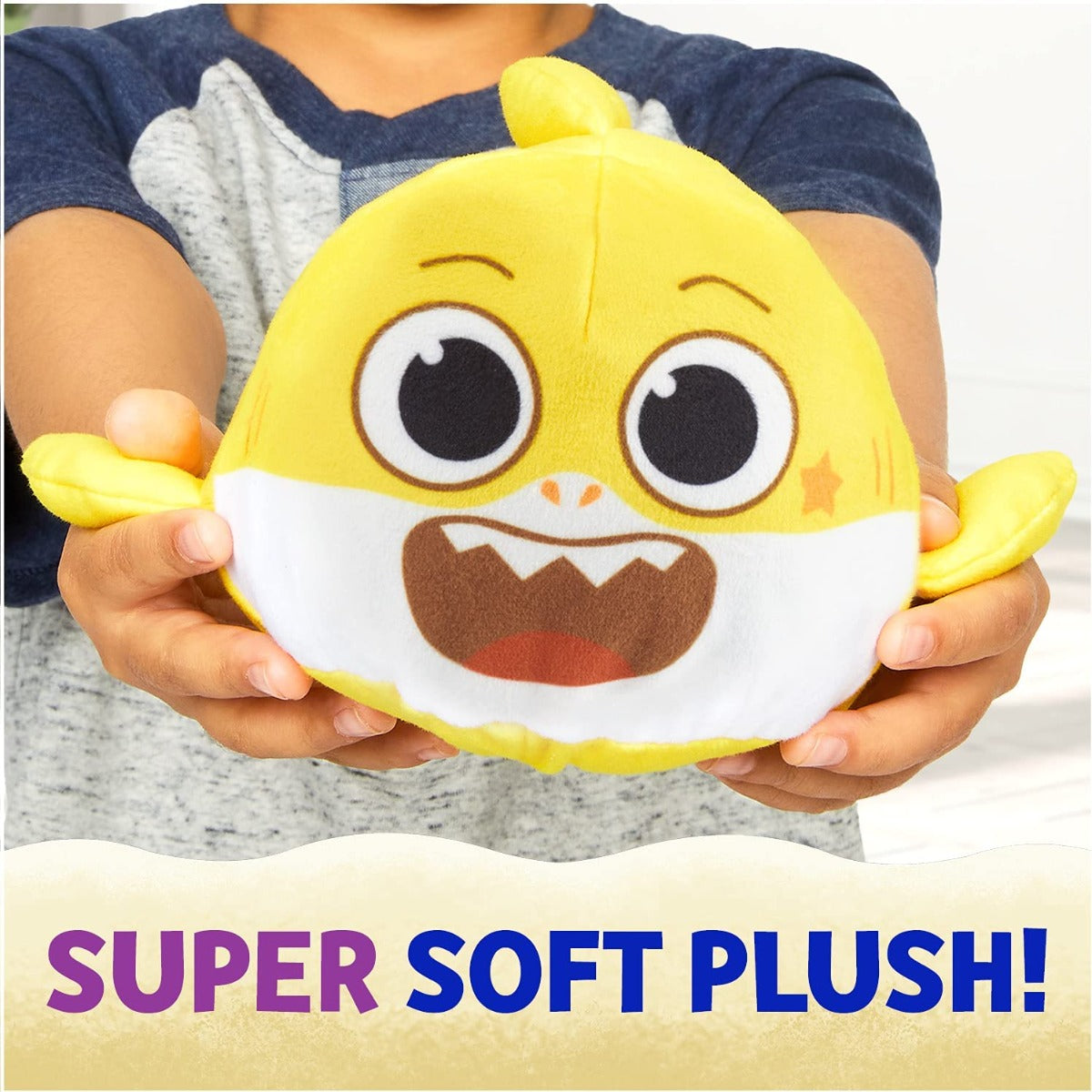 Buy Baby Shark Big Show Reversible Plush Baby Shark | Yallatoys.com