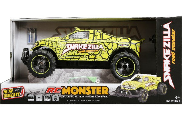Buy New Bright Remote Control Snakezilla Road Monster Truck | Yallatoys.com