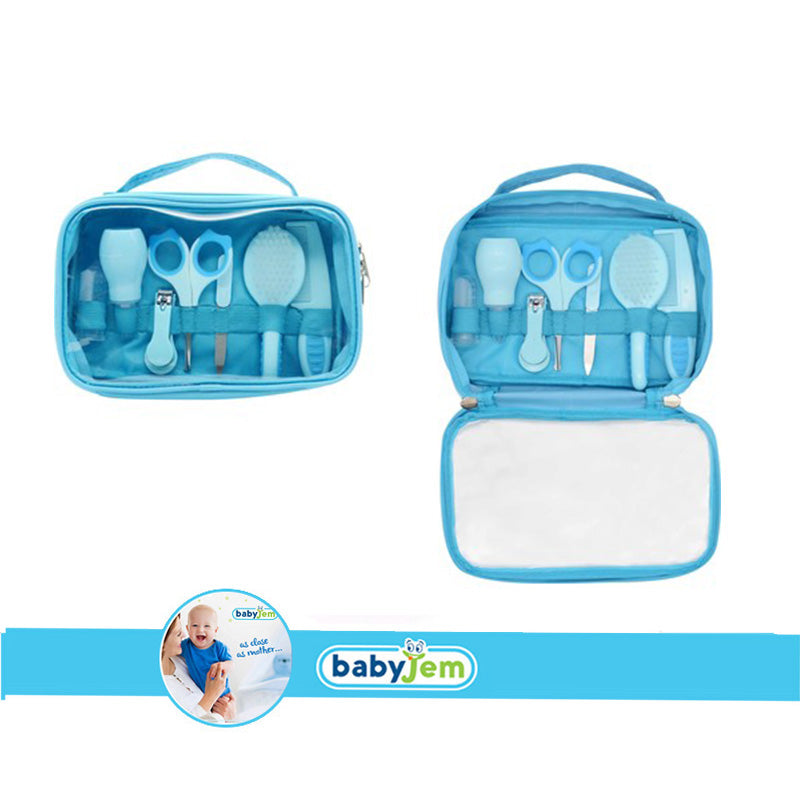 Babyjem Baby Grooming Set Blue 7 Pcs Babyjem Yallatoys