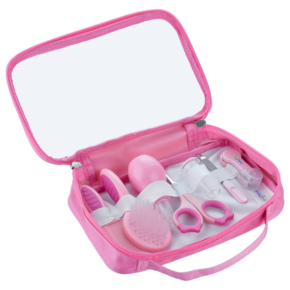 Babyjem Baby Grooming Set Pink 7 Pcs Babyjem Yallatoys