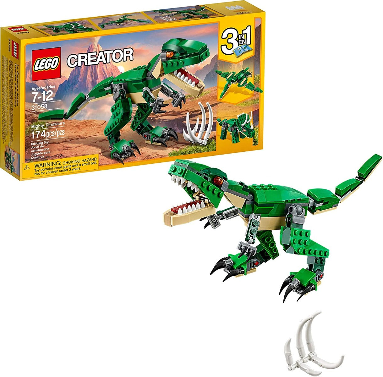 Buy Lego Creator Mighty Dinosaurs 31058 | Yallatoys.com