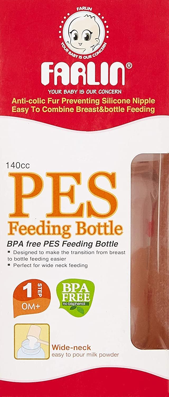 Farlin  Pes Feeding Bottle 140Ml Farlin Yallatoys