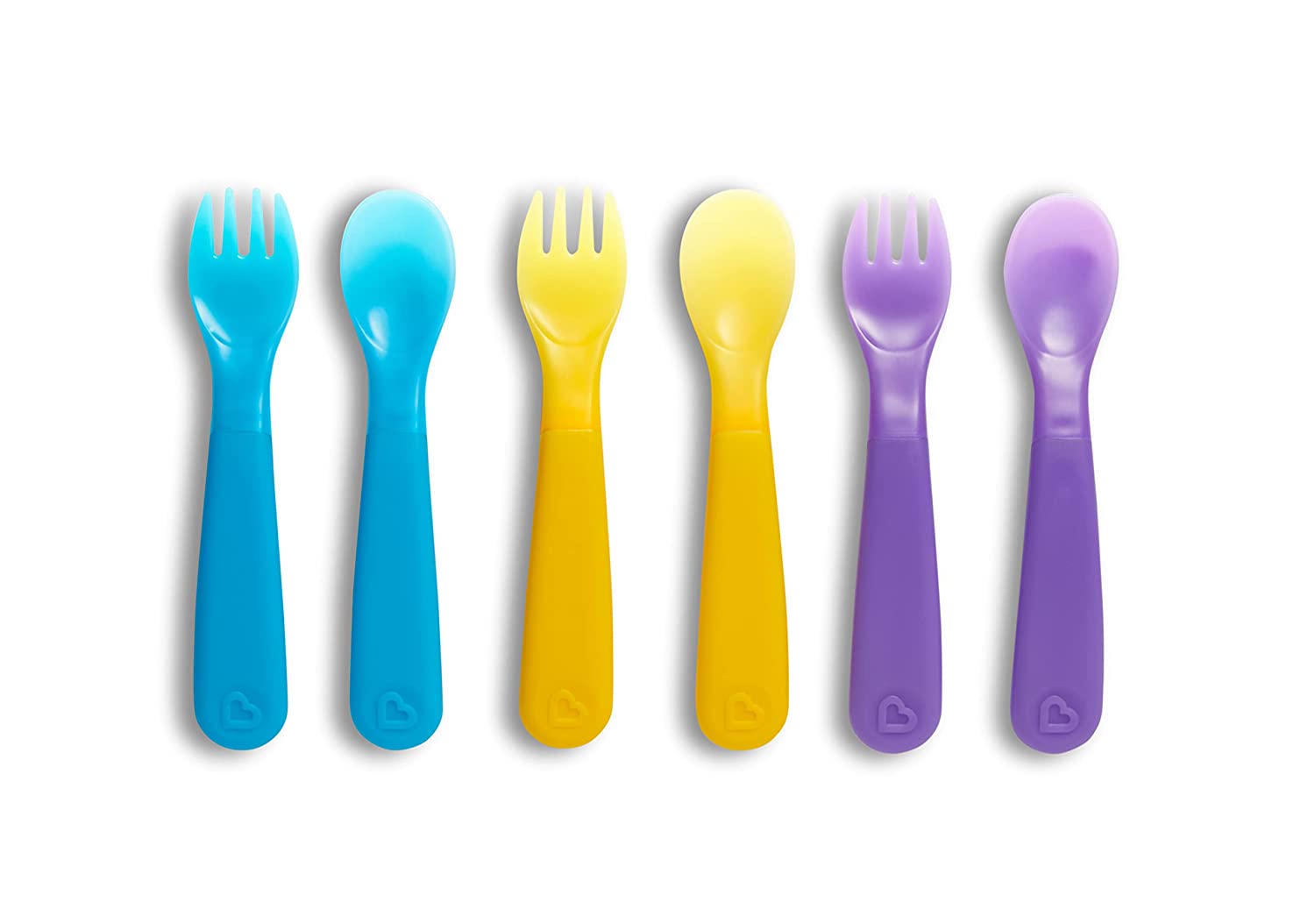 Munchkin - Colour Reveal Forks and Spoons 6 pack Munchkin Yallatoys