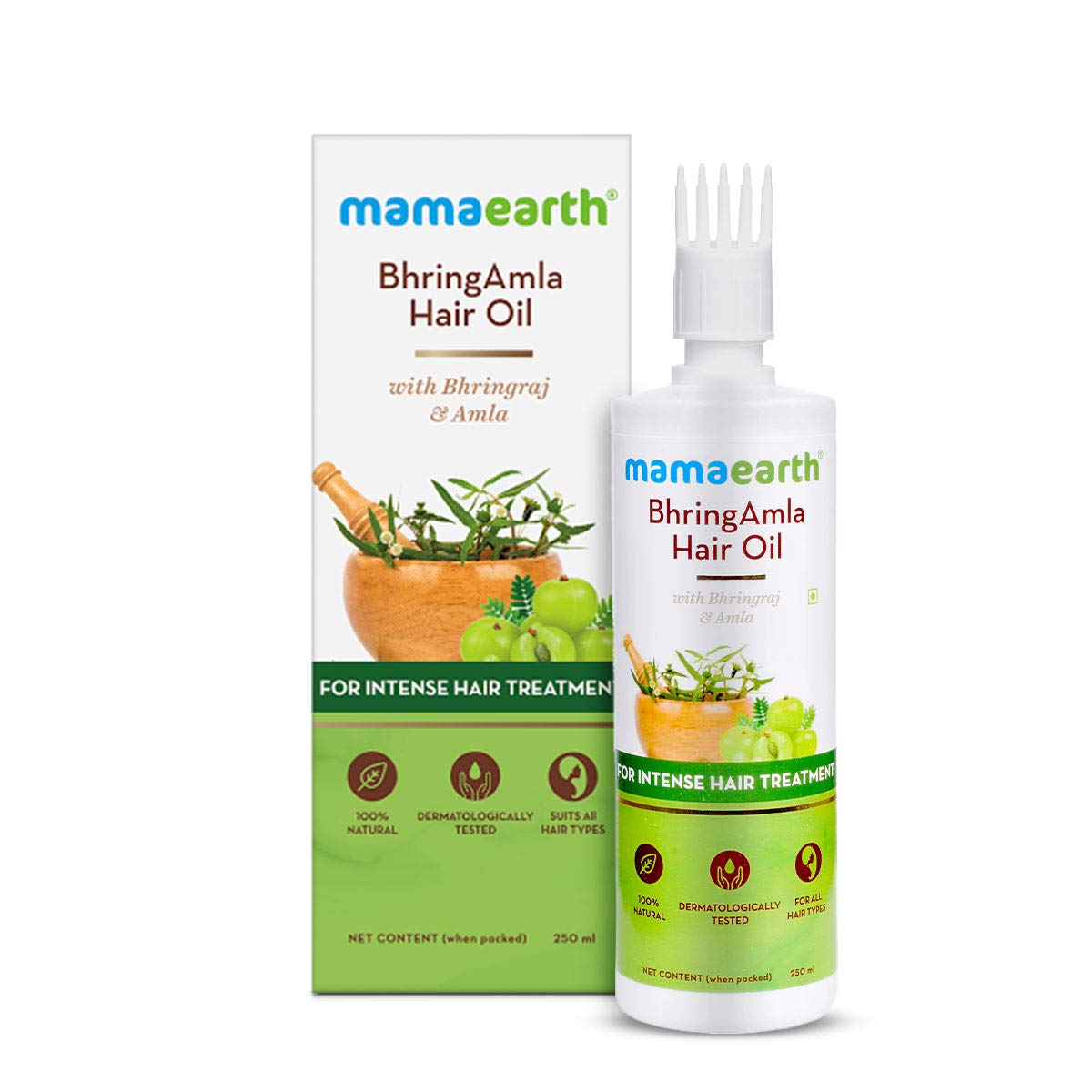 Mamaearth Bhringamla Hair Oil 250Ml Mamaearth Yallatoys